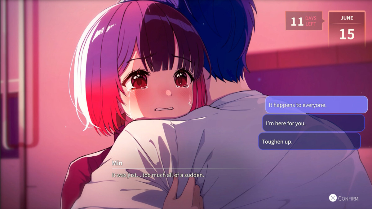 Eternights dialogue screenshot
